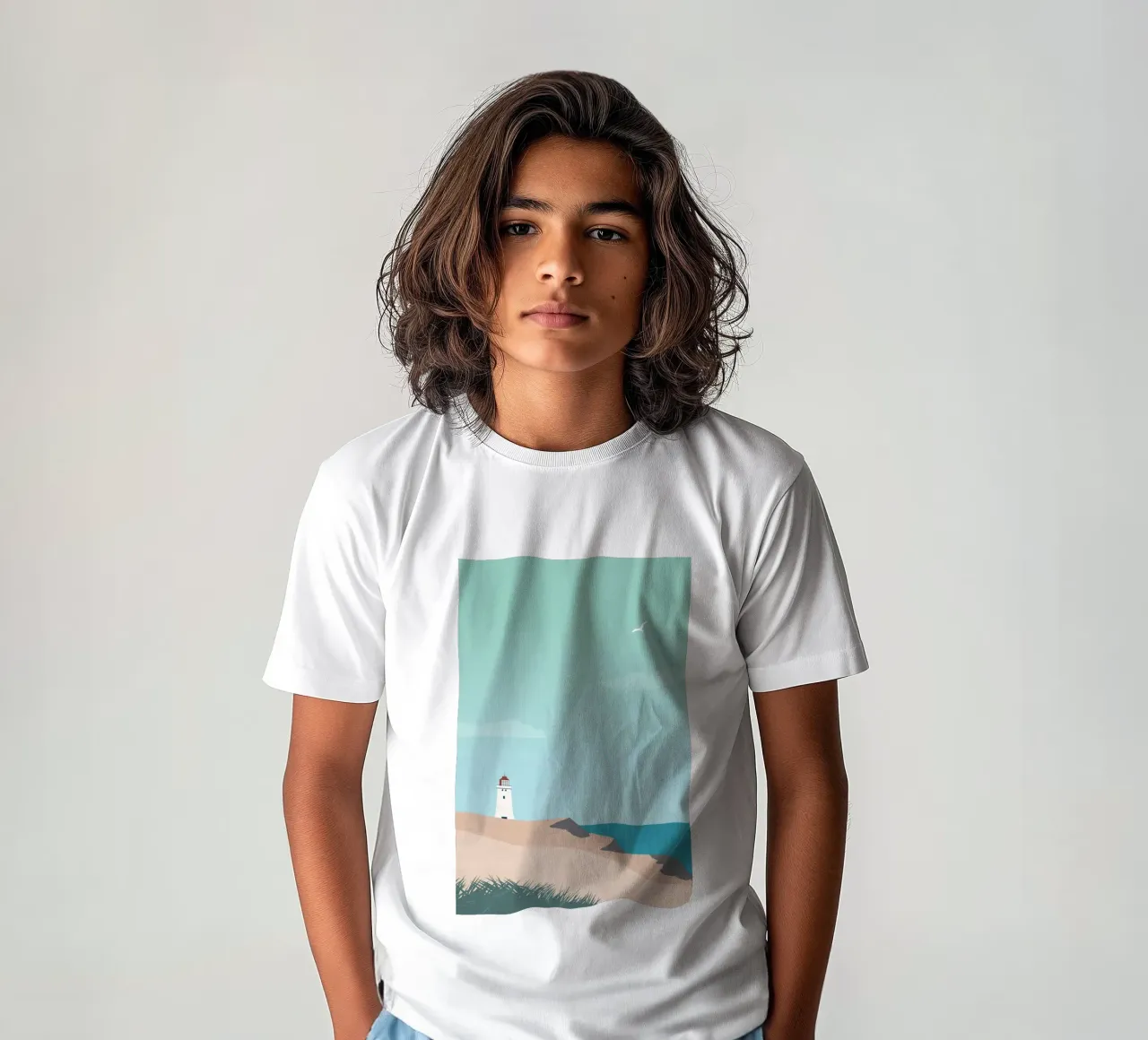 Faro t-shirt bambini da Katinka Reinke