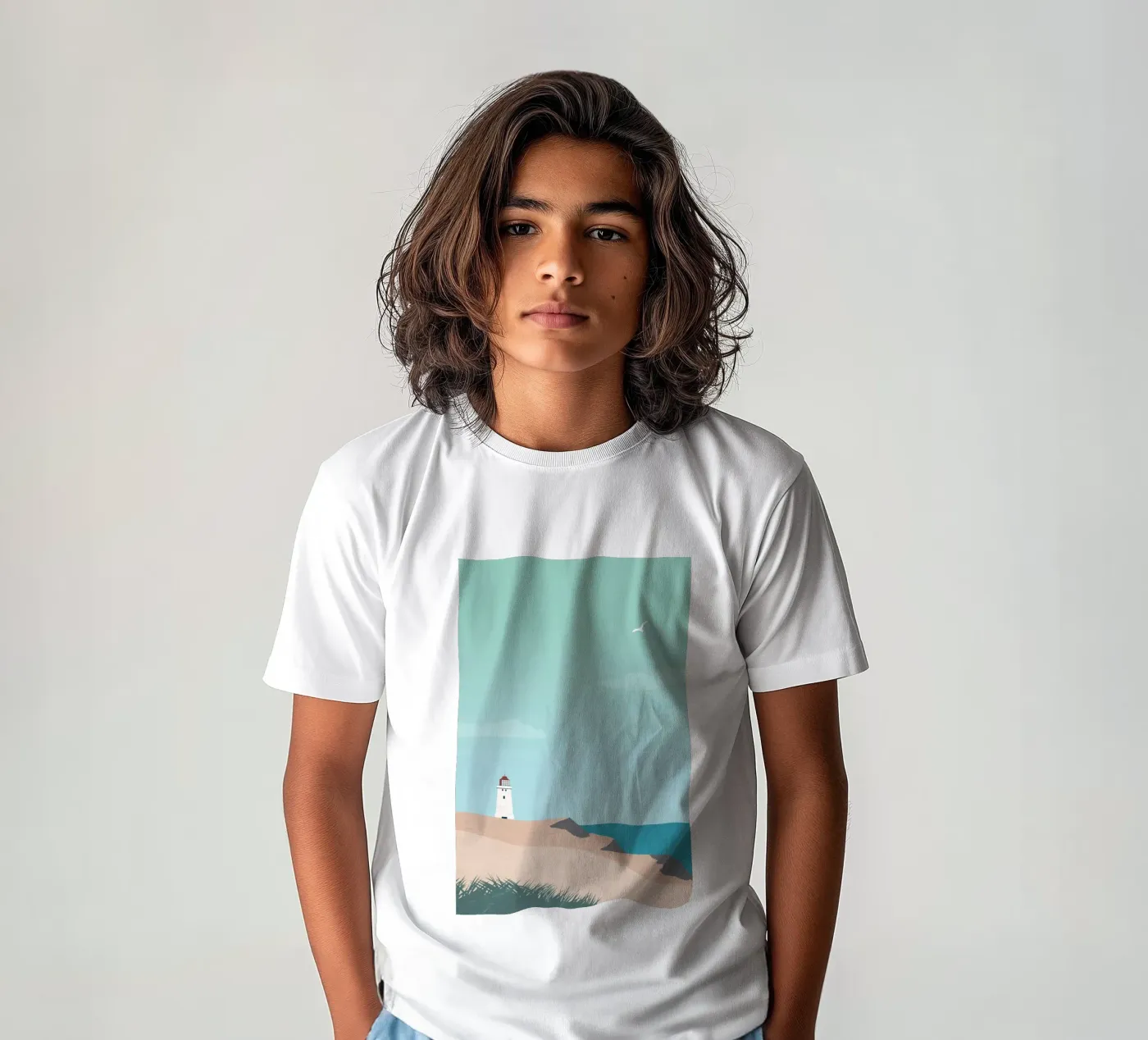 Faro t-shirt bambini da Katinka Reinke