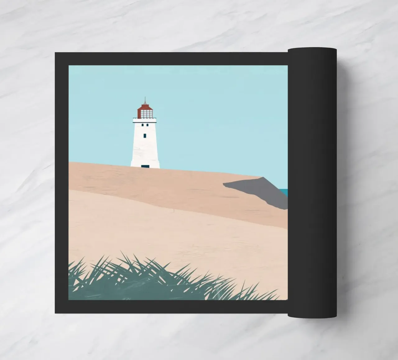 Lighthouse doormat by Katinka Reinke