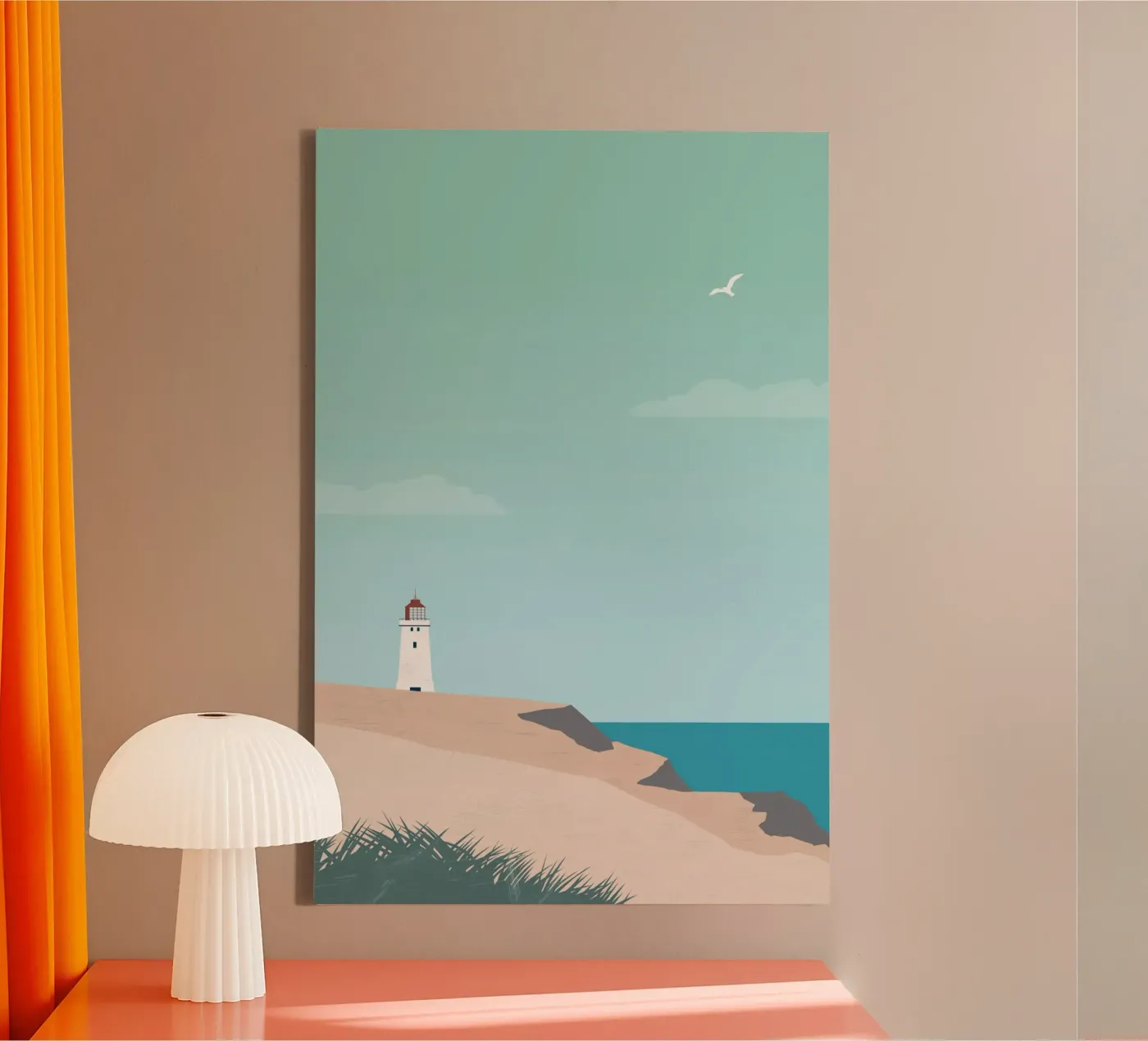 Lighthouse Leinwand von Katinka Reinke