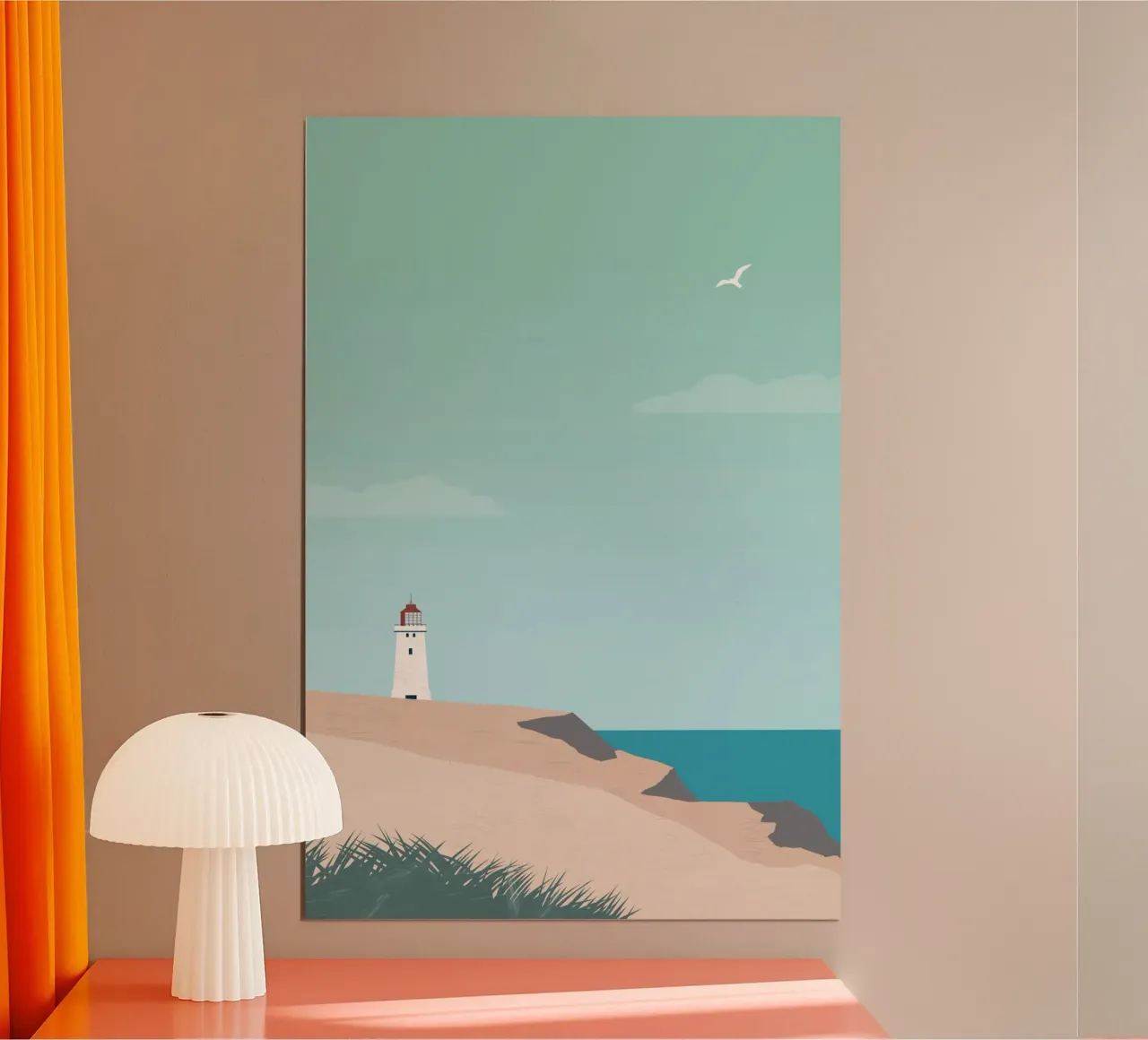 Lighthouse poster by Katinka Reinke