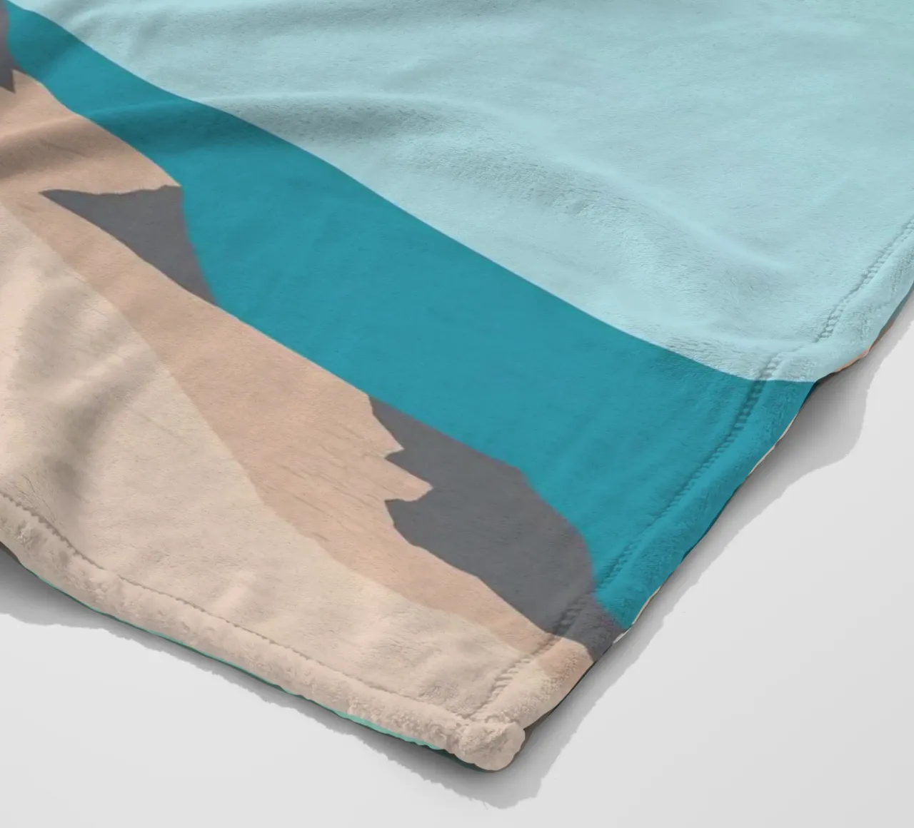 Lighthouse fleece blanket by Katinka Reinke