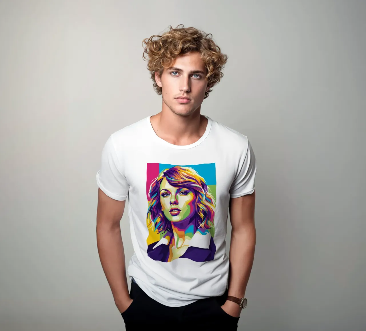 Taylor Swift - WPAP art style (3) camiseta de Hantamrata