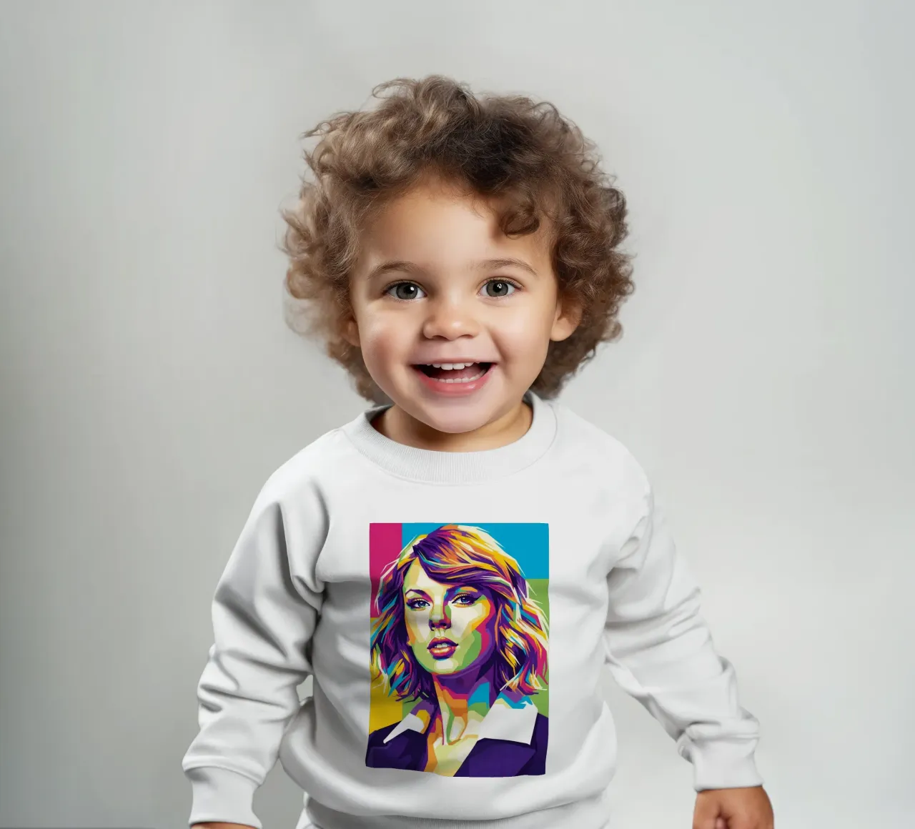 Taylor Swift - WPAP art style (3) felpa neonato da Hantamrata