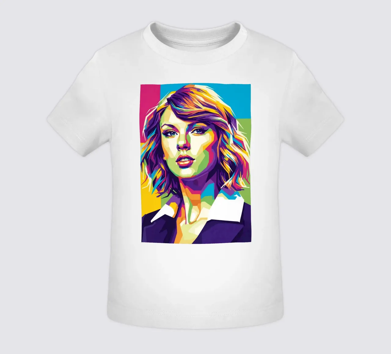 Taylor Swift - WPAP art style (3) maglietta neonato da Hantamrata