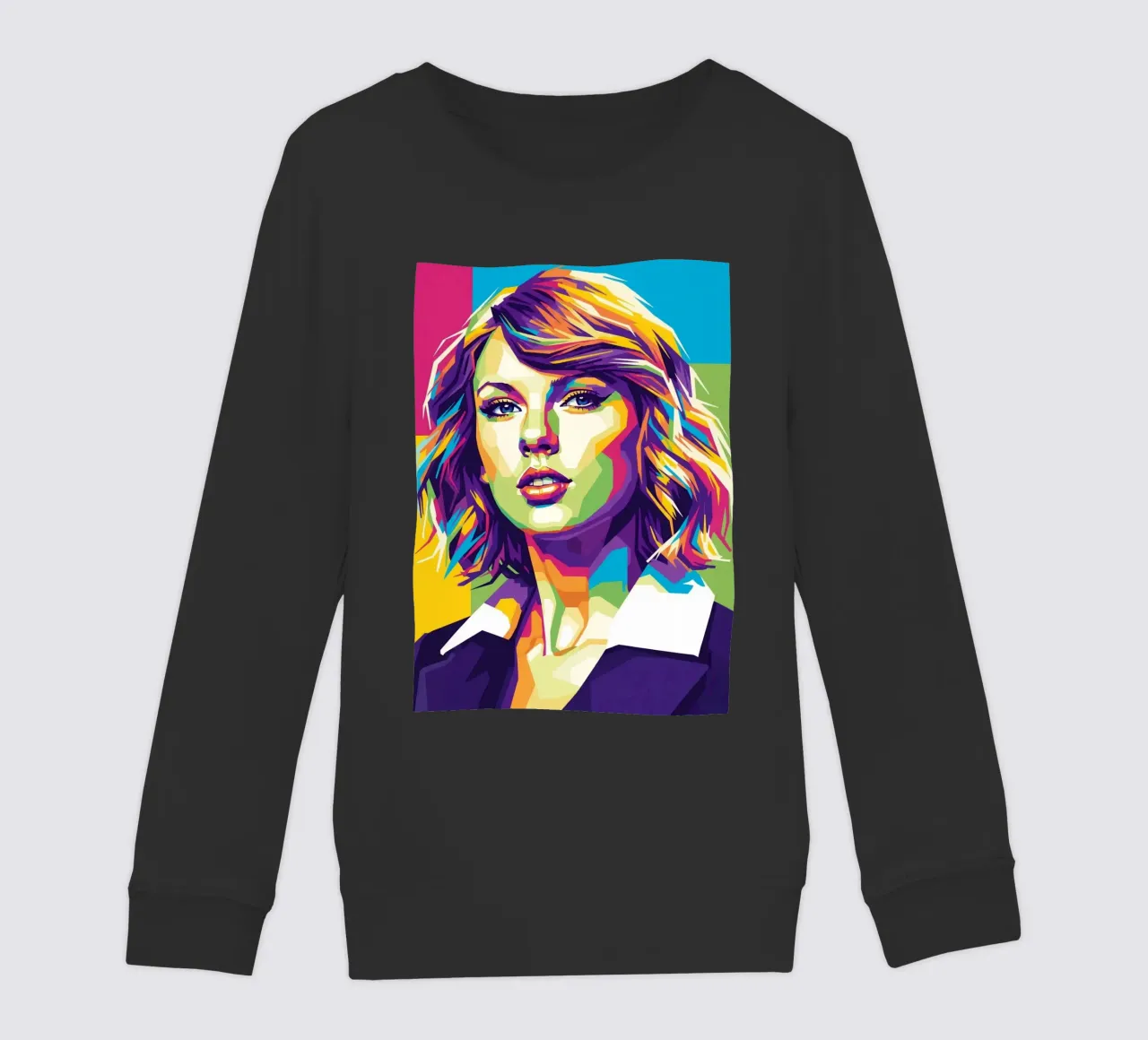 Taylor Swift - WPAP art style (3) felpa bambino da Hantamrata