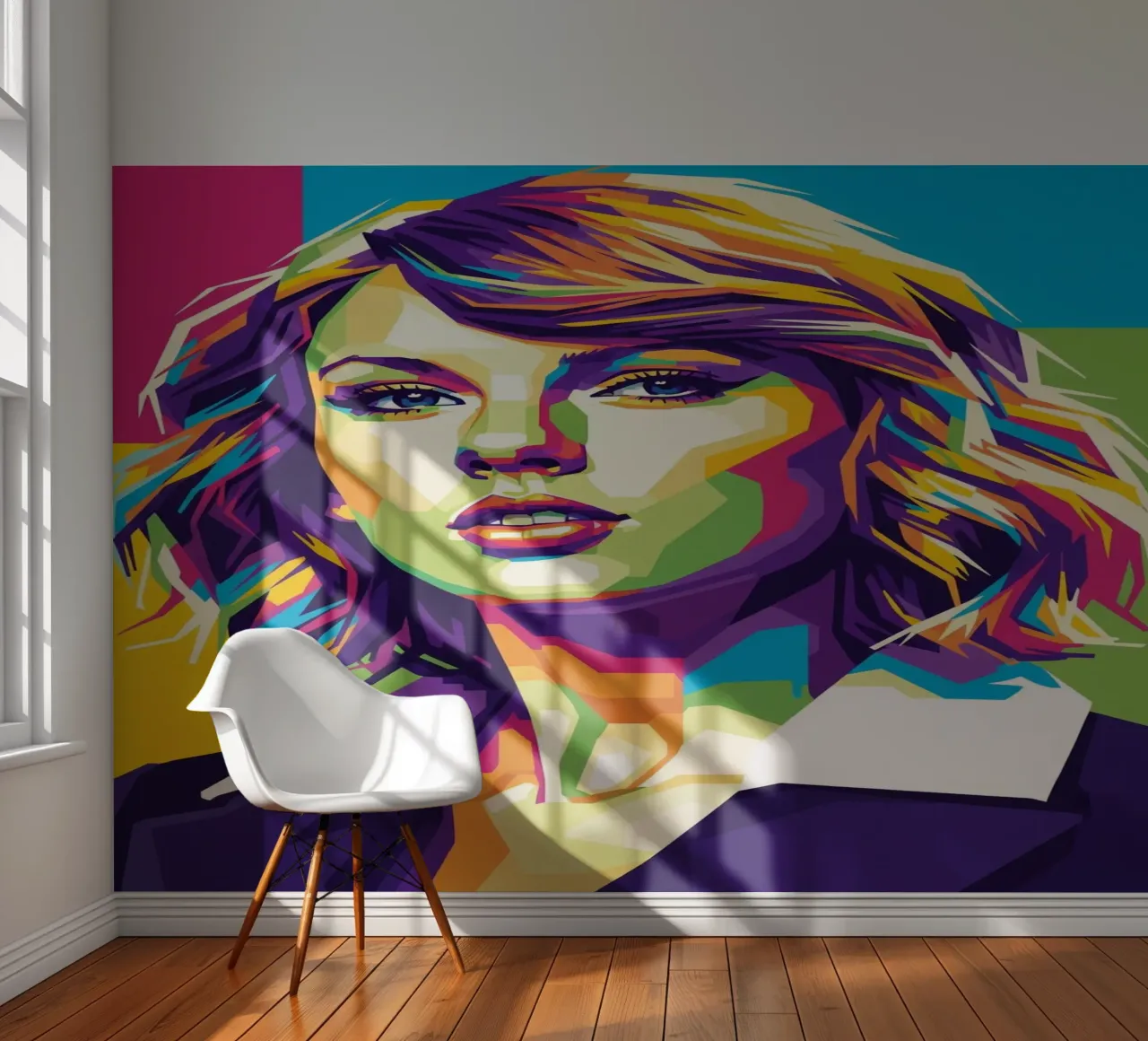 Taylor Swift - WPAP art style (3) carta da parati fotografica da Hantamrata