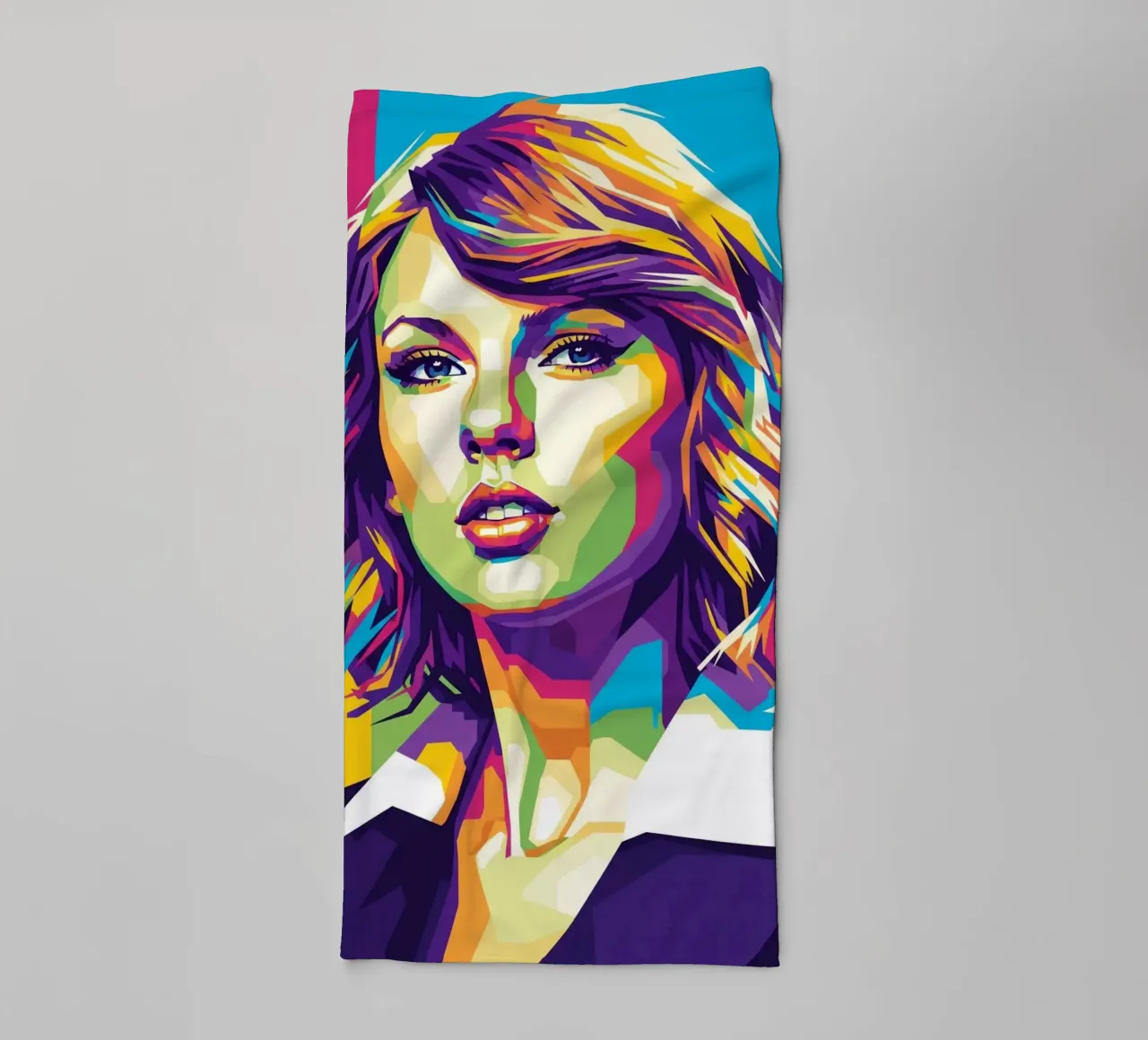 Taylor Swift - WPAP art style (3) asciugamano da bagno da Hantamrata