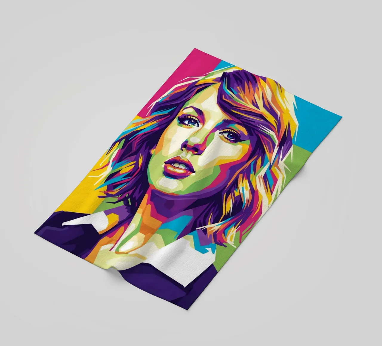 Taylor Swift - WPAP art style (3) telo mare da Hantamrata