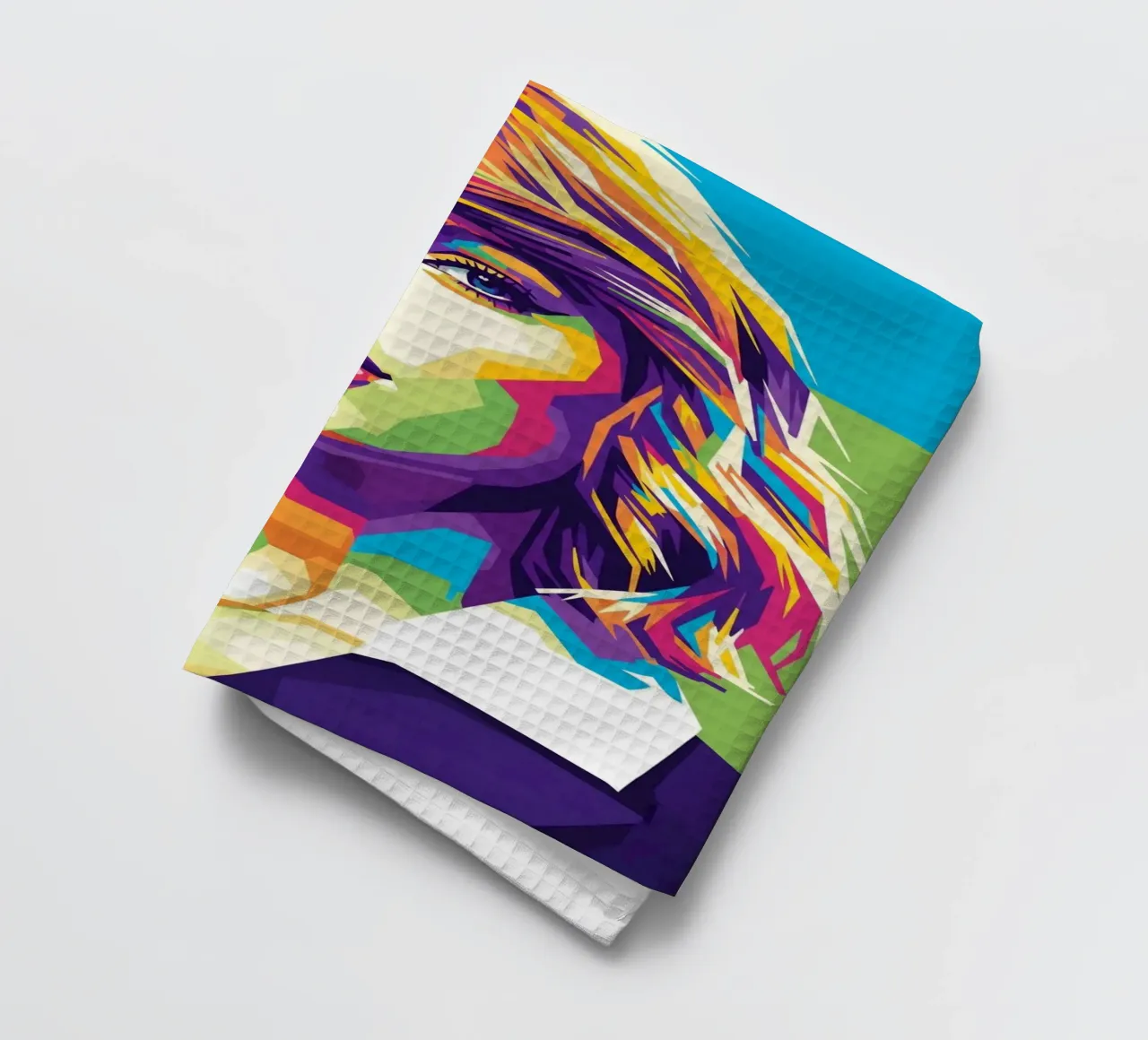 Taylor Swift - WPAP art style (3) torchon de Hantamrata