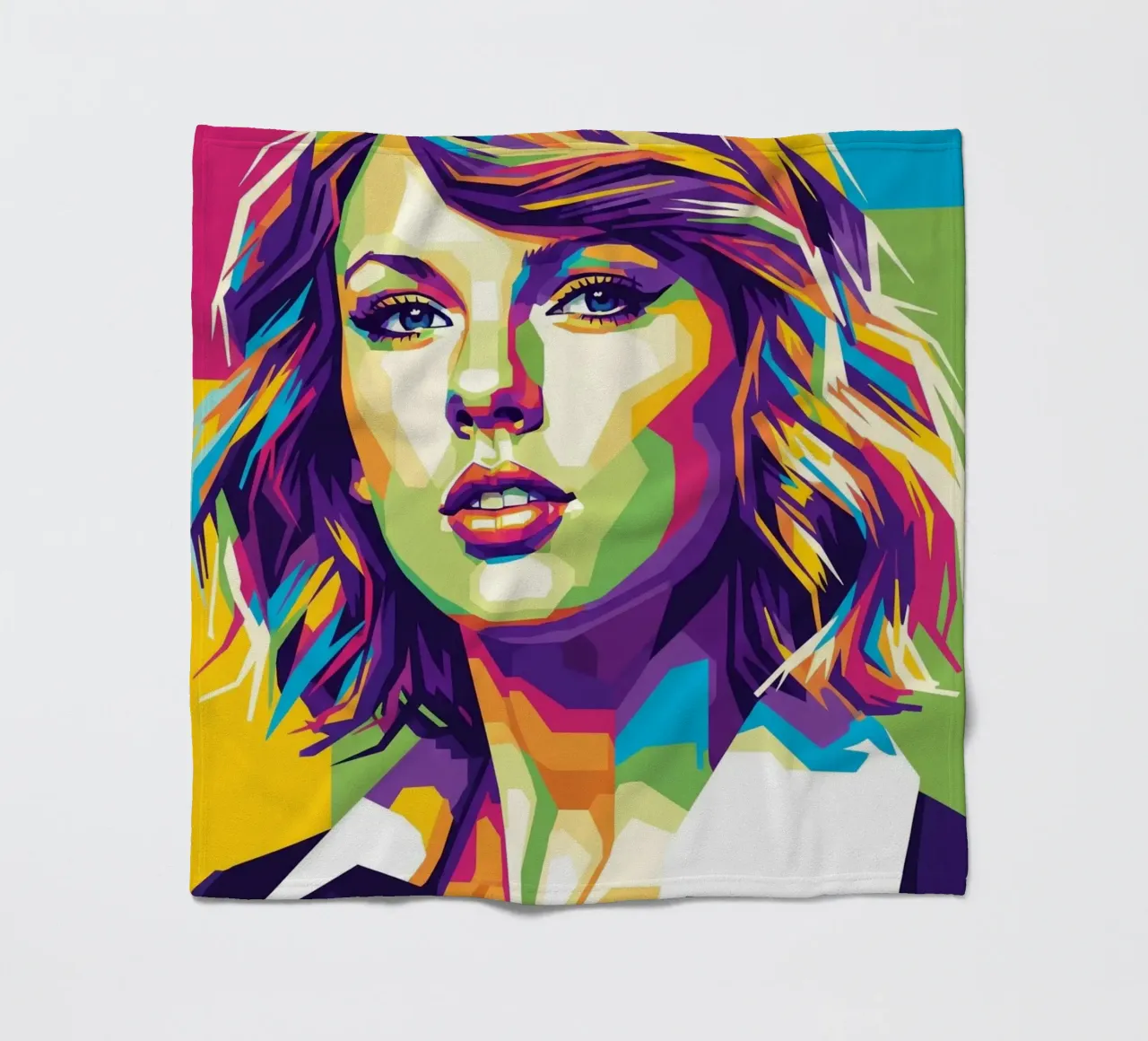 Taylor Swift - WPAP art style (3) coperta in pile da Hantamrata