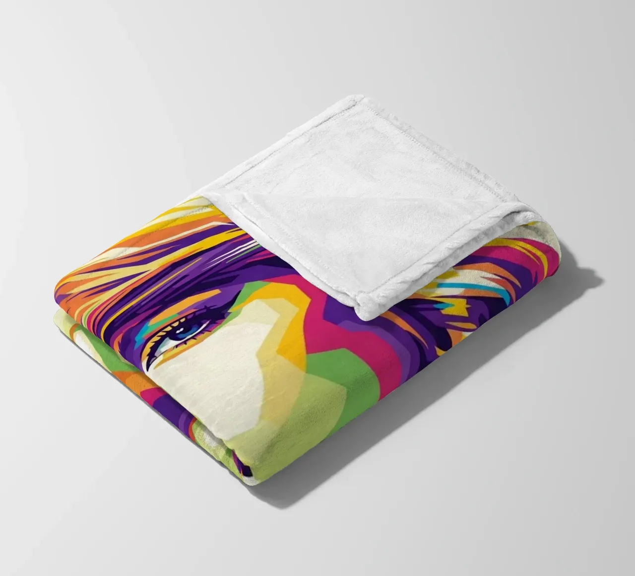 Taylor Swift - WPAP art style (3) coperta in pile da Hantamrata