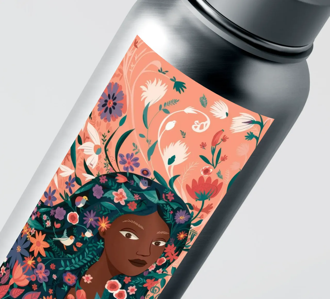 Floral Crowned Beauty sticker by Bring Haven