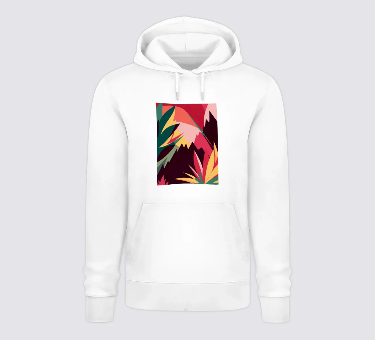 Abstract Alpine Flora hoodie by Bring Haven