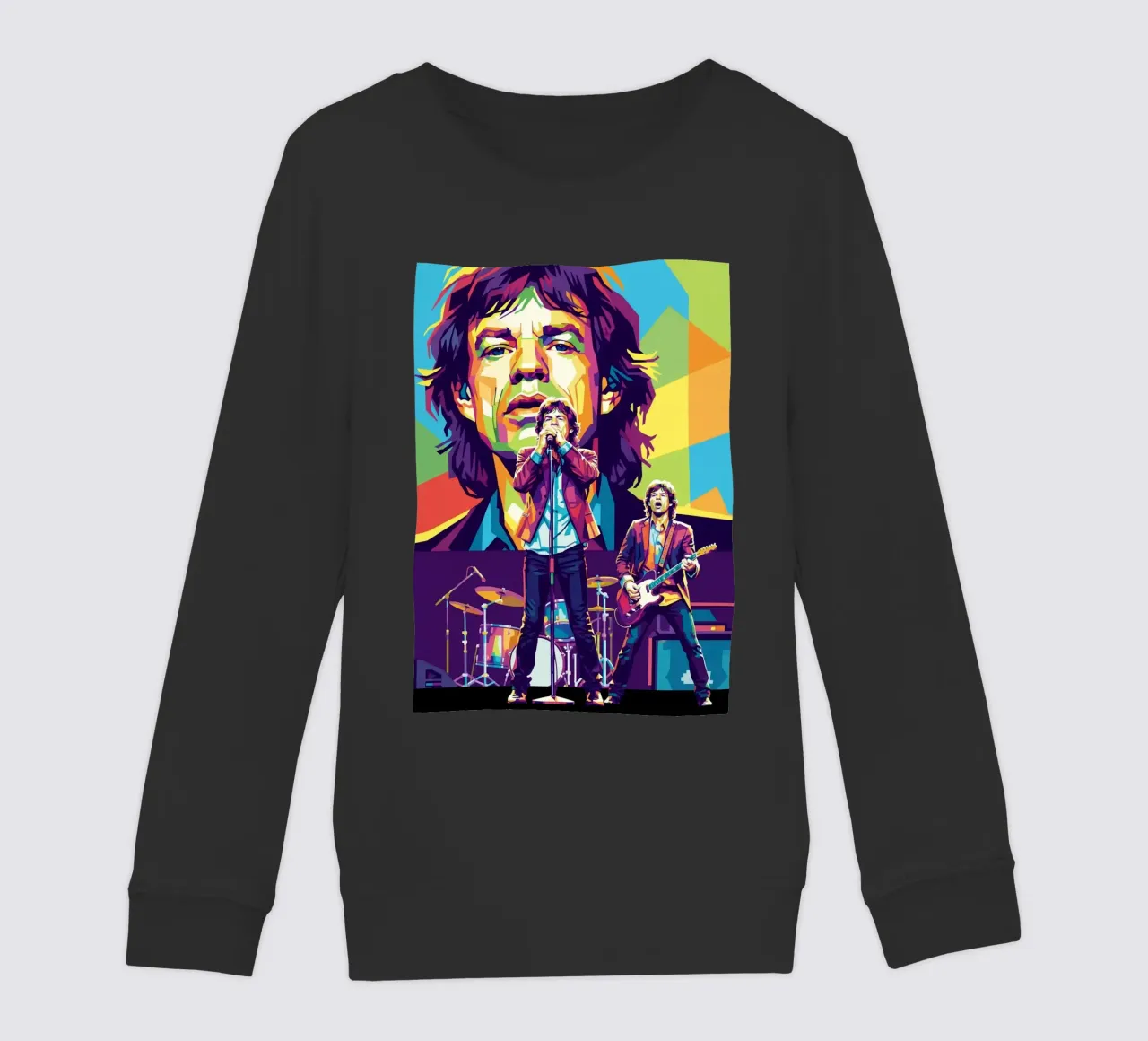 Mick Jagger performance (2) felpa bambino da Hantamrata