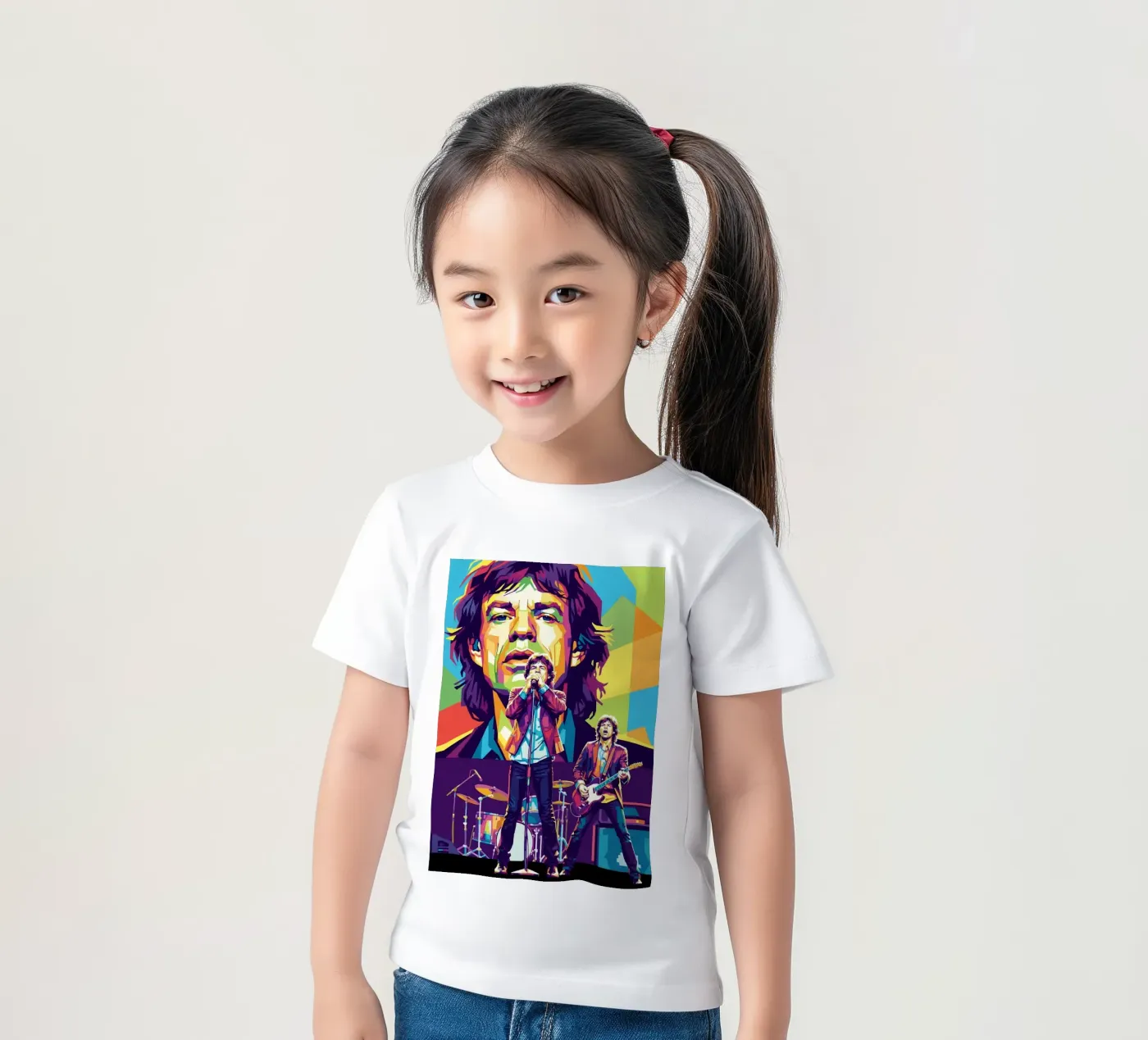 Mick Jagger performance (2) t-shirt bambini da Hantamrata