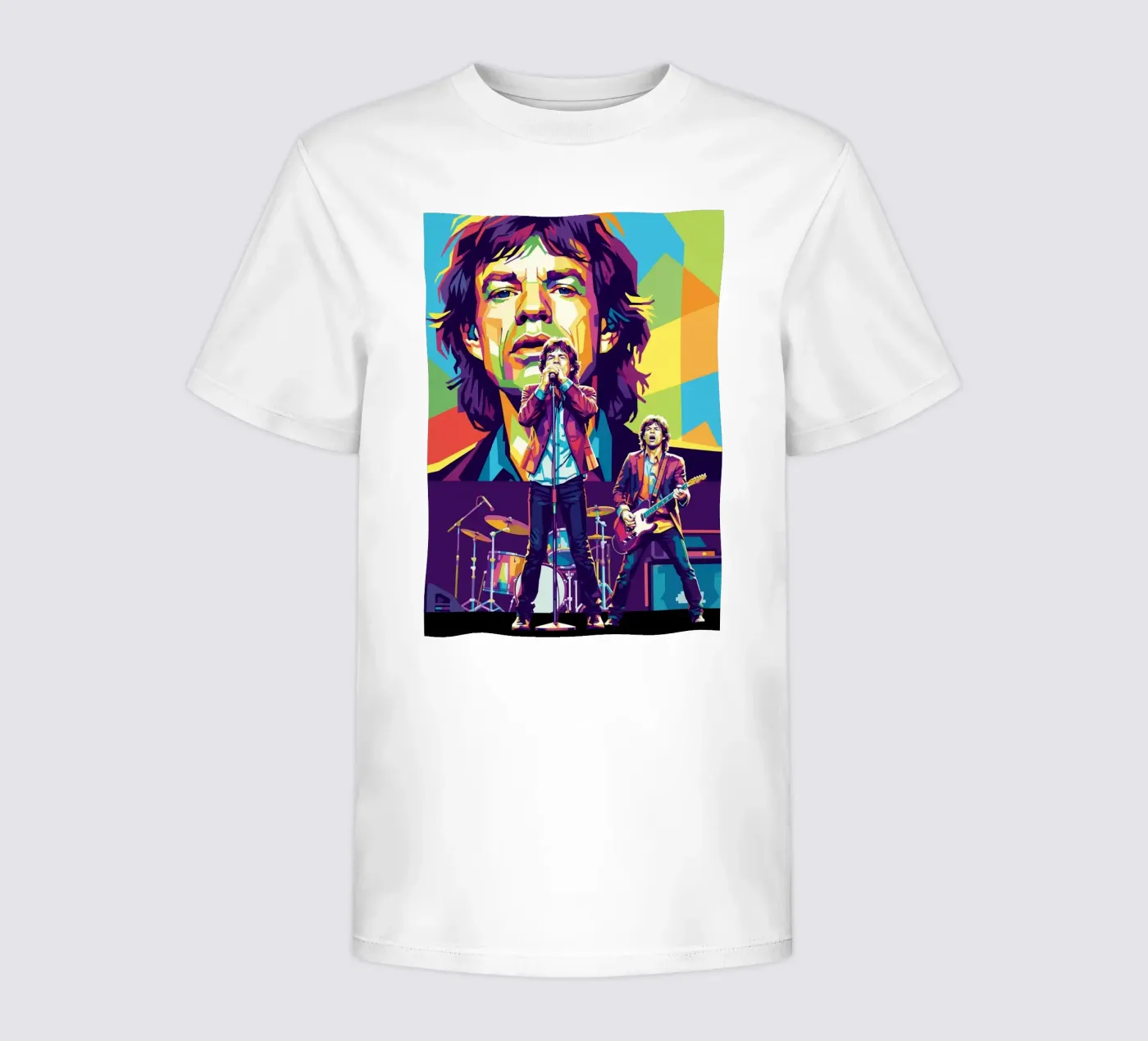 Mick Jagger performance (2) t-shirt bambini da Hantamrata