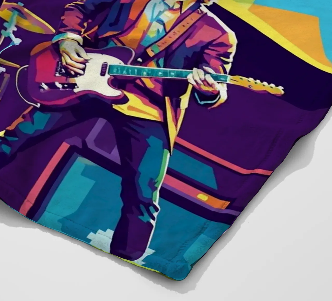 Mick Jagger performance (2) coperta in pile da Hantamrata