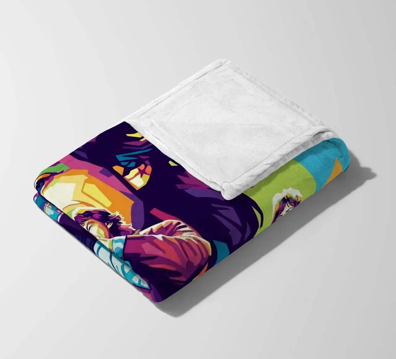 Mick Jagger performance (2) coperta in pile da Hantamrata