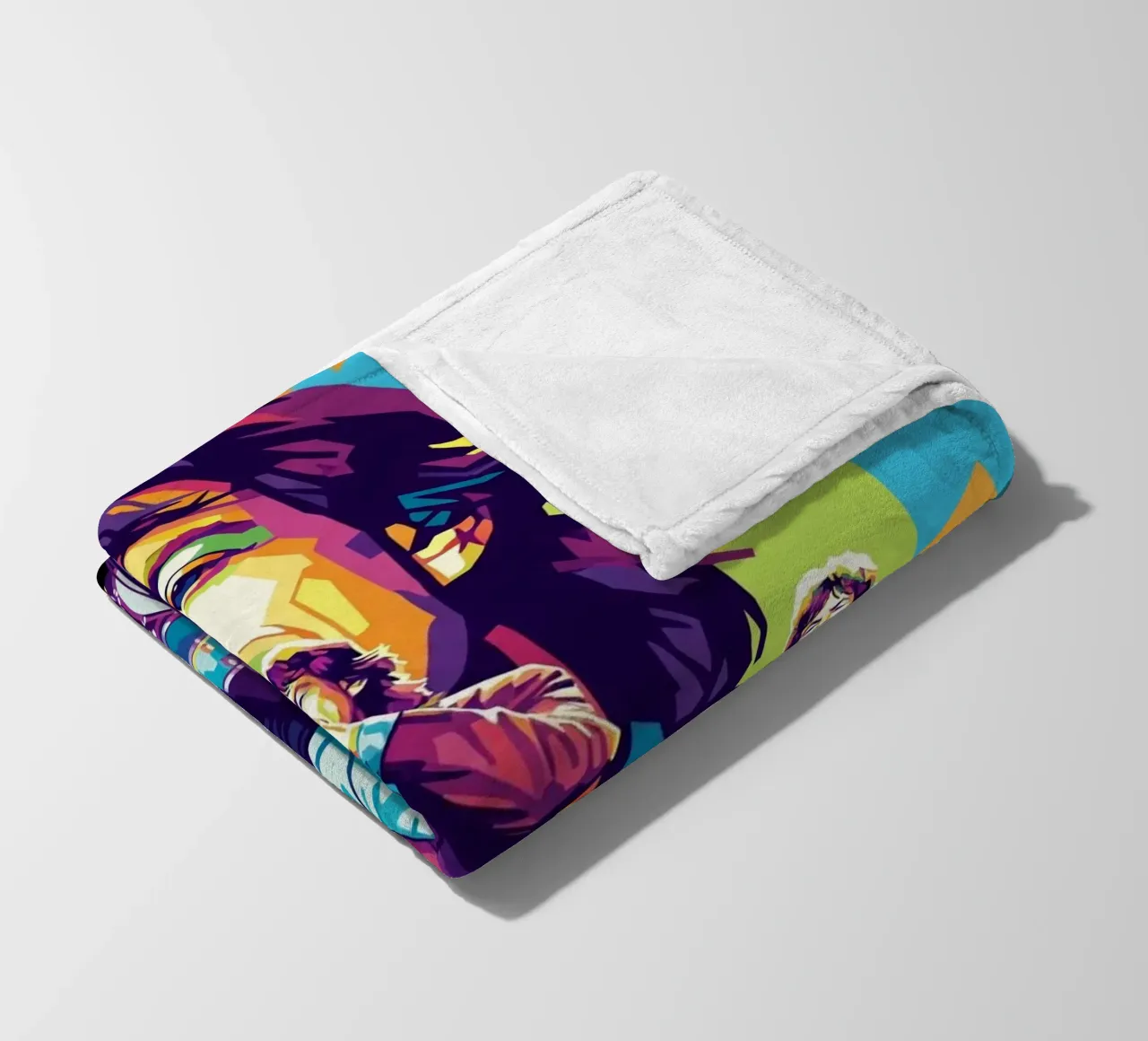 Mick Jagger performance (2) coperta in pile da Hantamrata