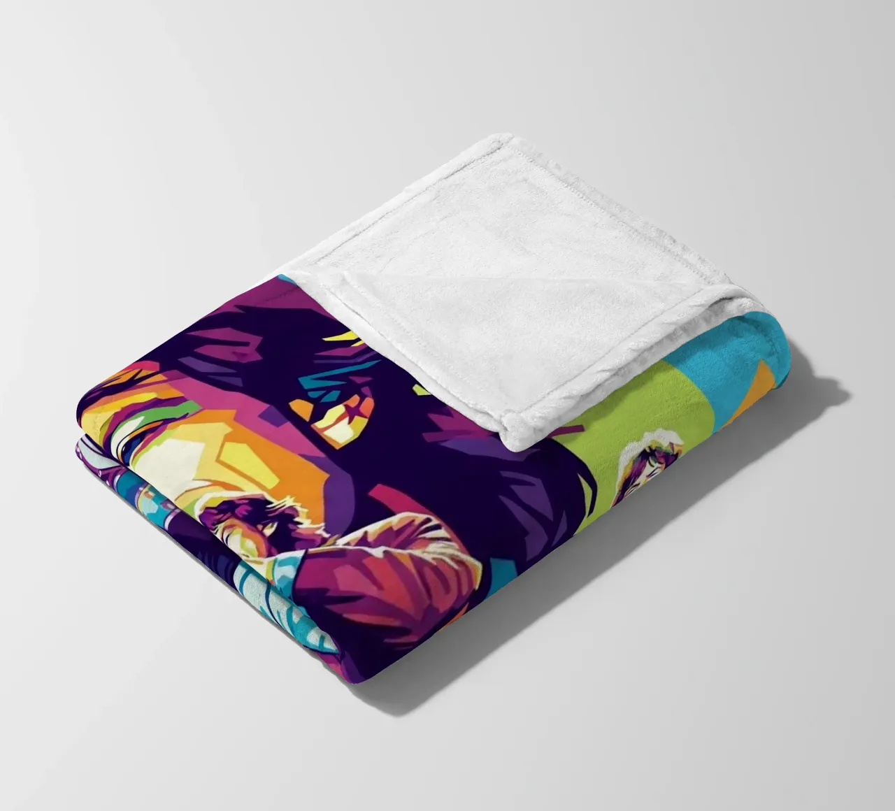 Mick Jagger performance (2) coperta in pile da Hantamrata