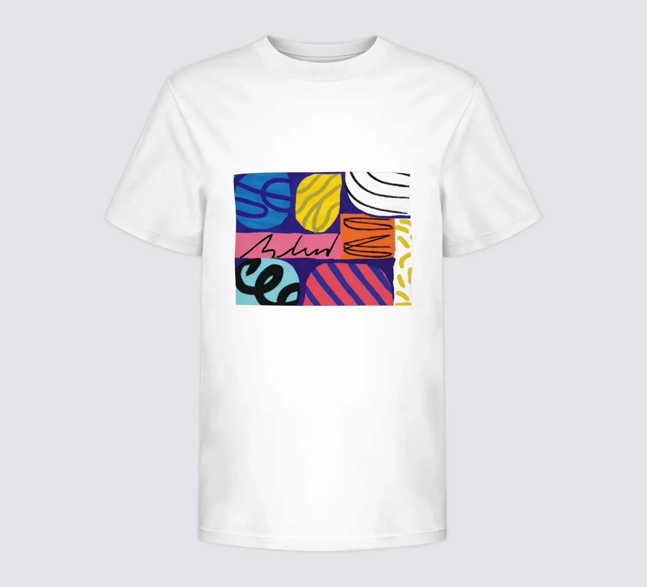 Scarabocchio energico astratto t-shirt bambini da Bring Haven