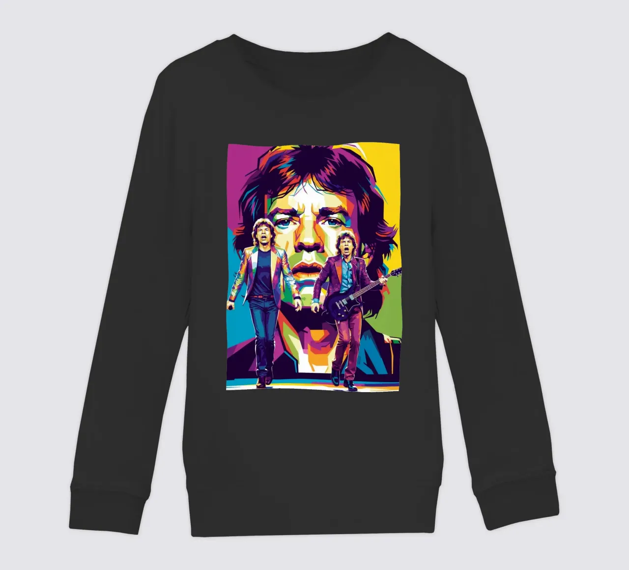 Mick Jagger performance (3) felpa bambino da Hantamrata