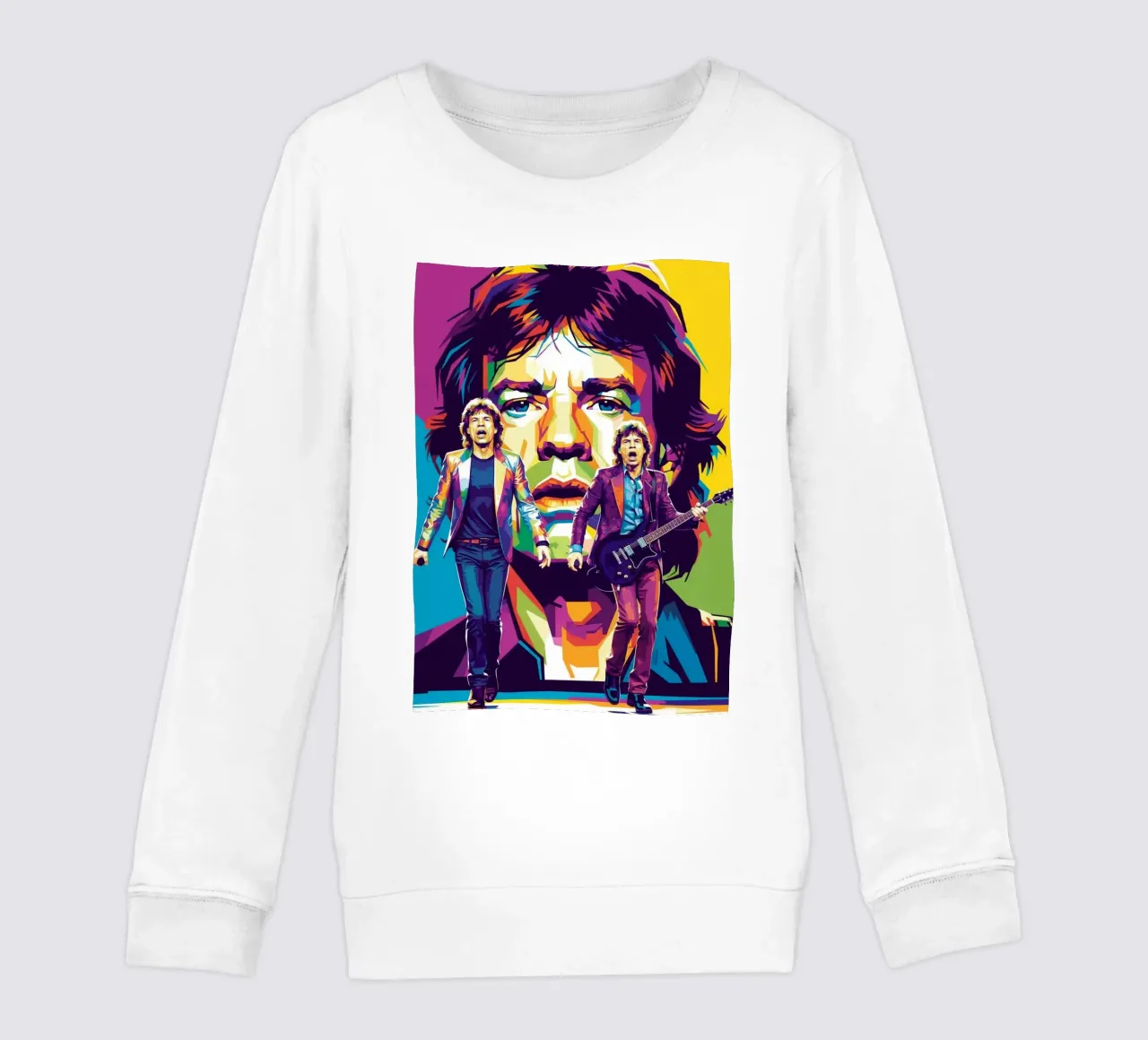 Mick Jagger performance (3) felpa bambino da Hantamrata
