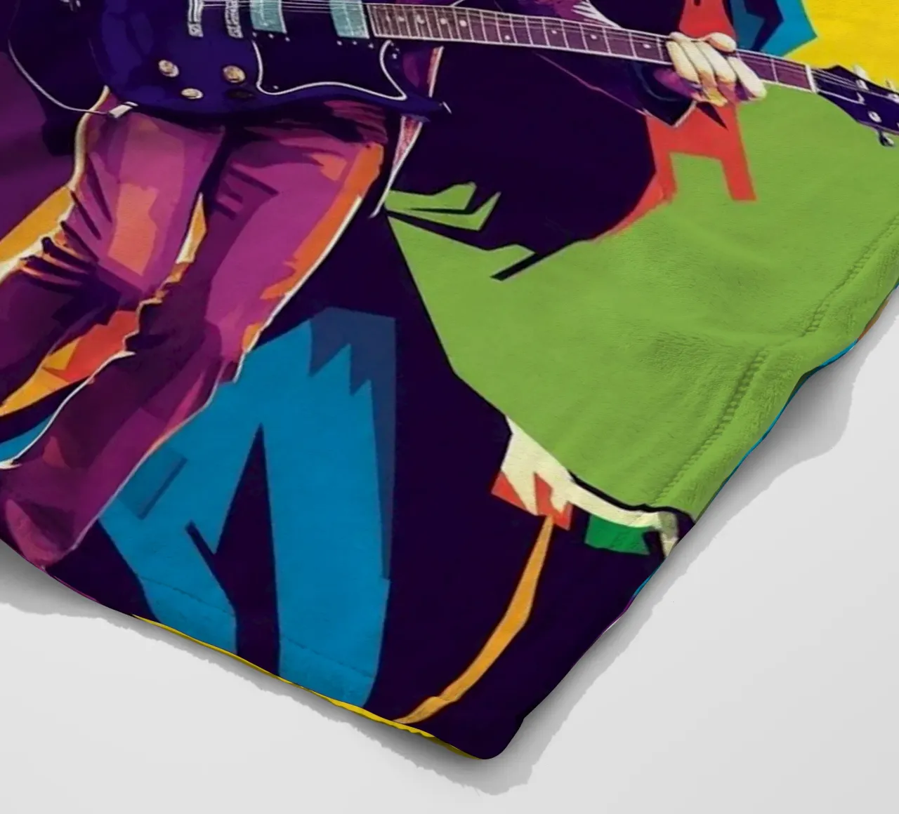 Mick Jagger performance (3) coperta in pile da Hantamrata