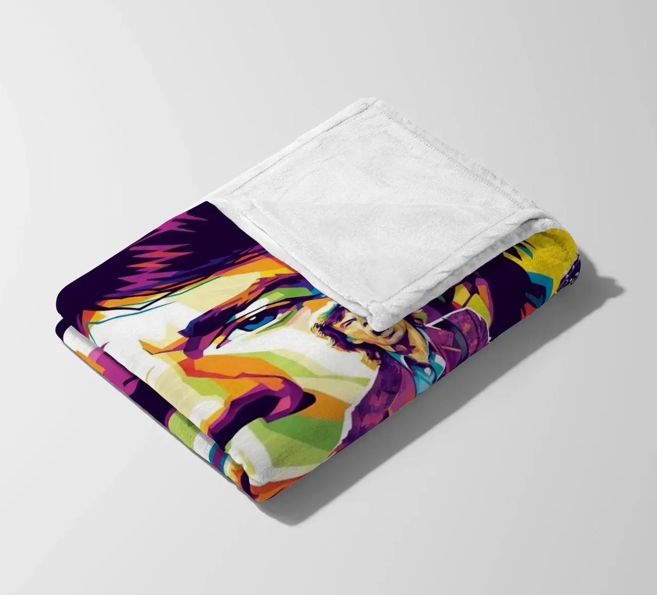 Mick Jagger performance (3) coperta in pile da Hantamrata