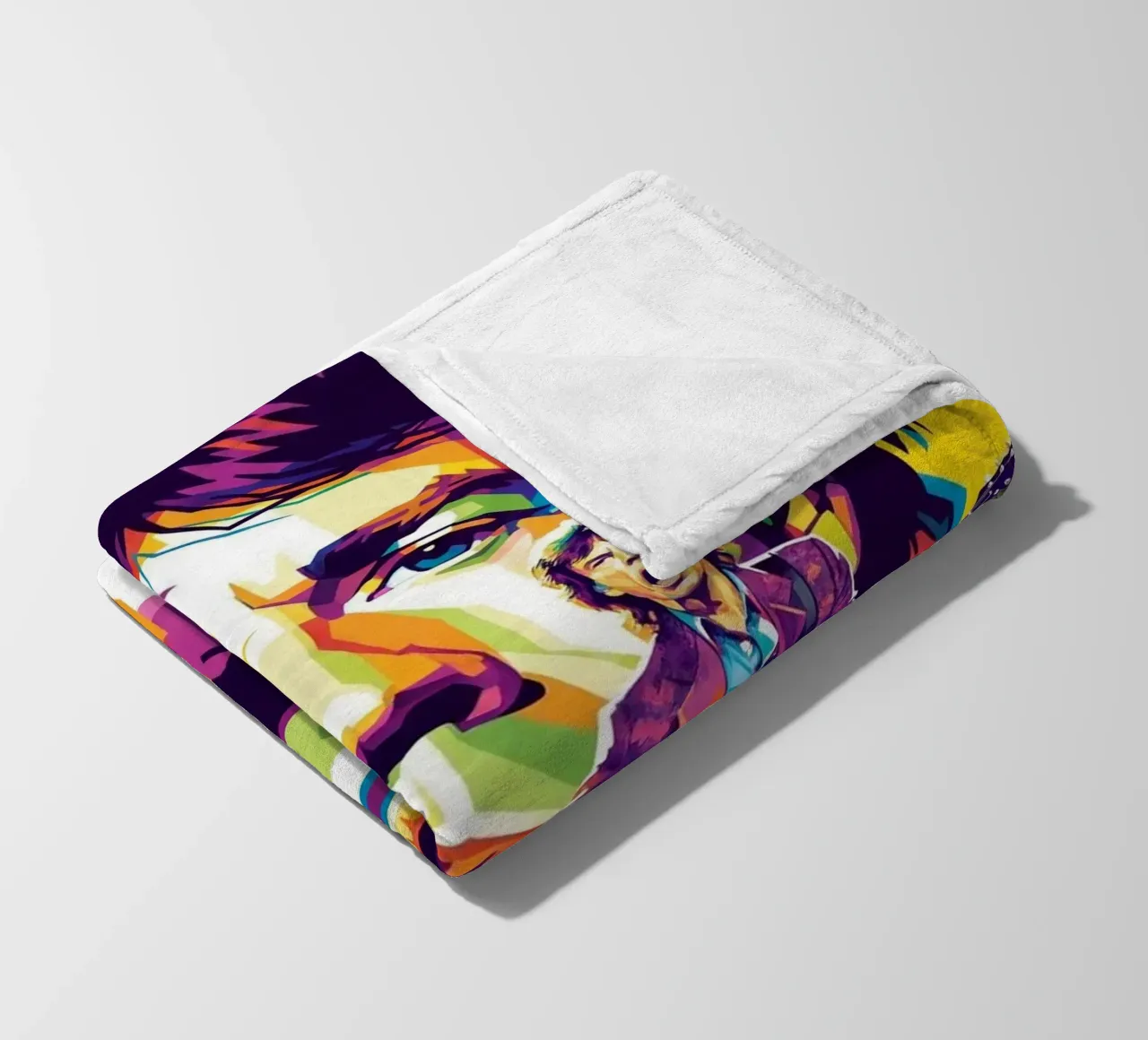 Mick Jagger performance (3) coperta in pile da Hantamrata