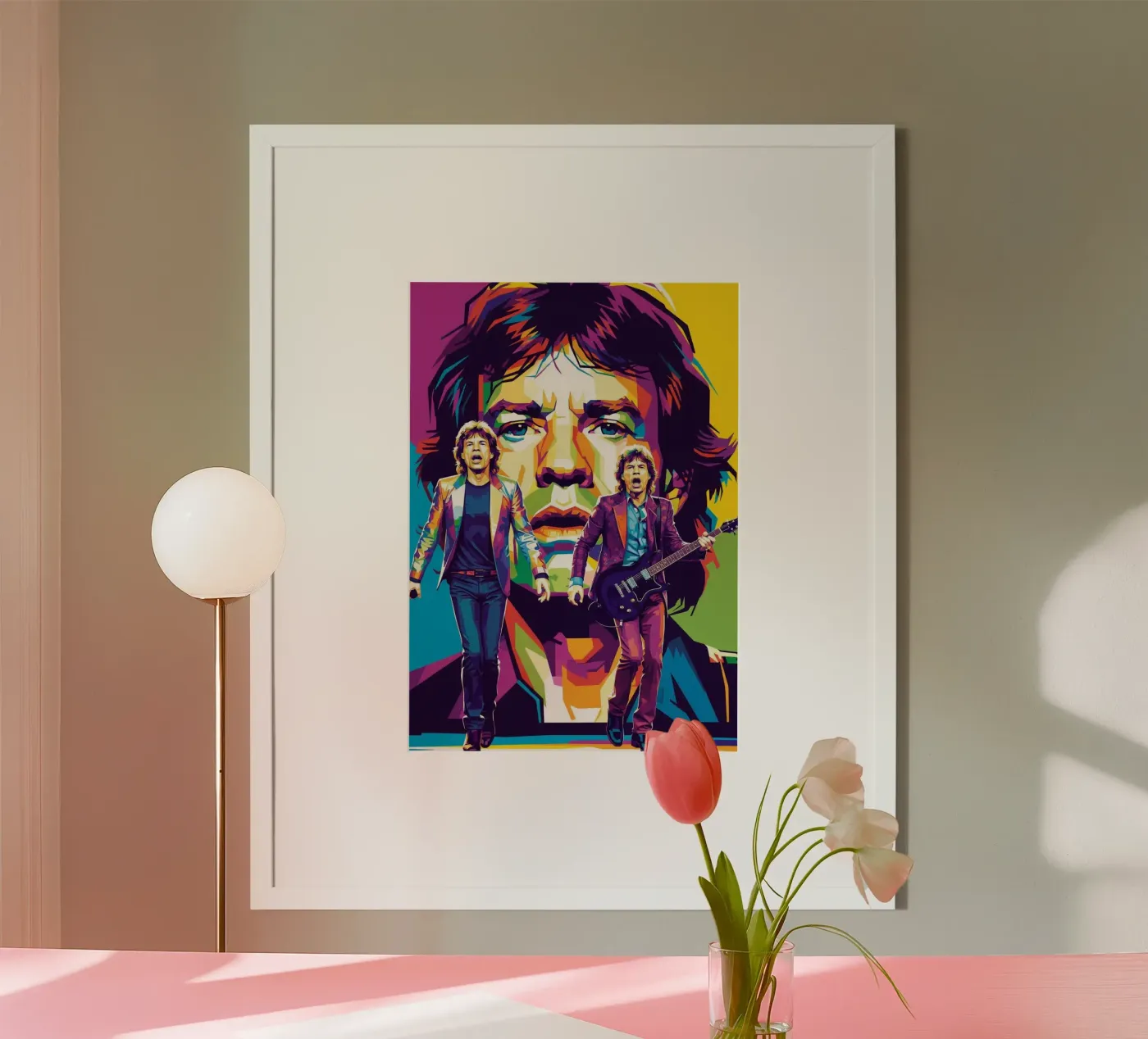 Mick Jagger performance (3) poster da Hantamrata
