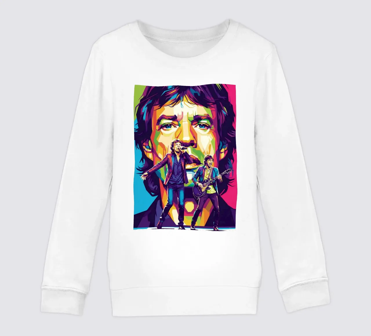 Mick Jagger performance (4) felpa bambino da Hantamrata