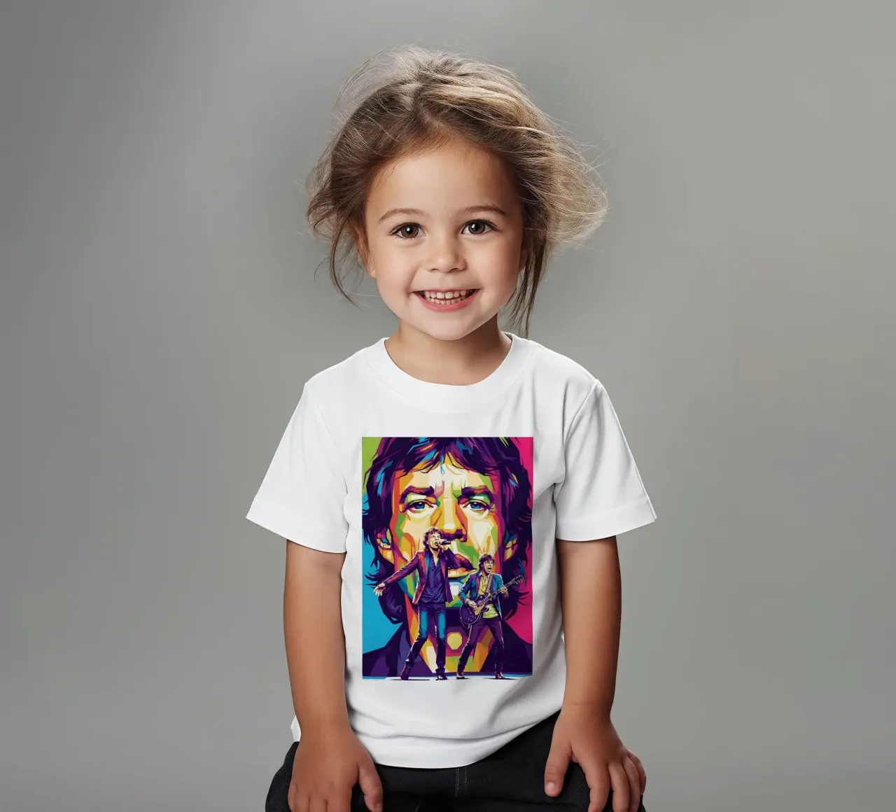 Mick Jagger performance (4) t-shirt bambini da Hantamrata
