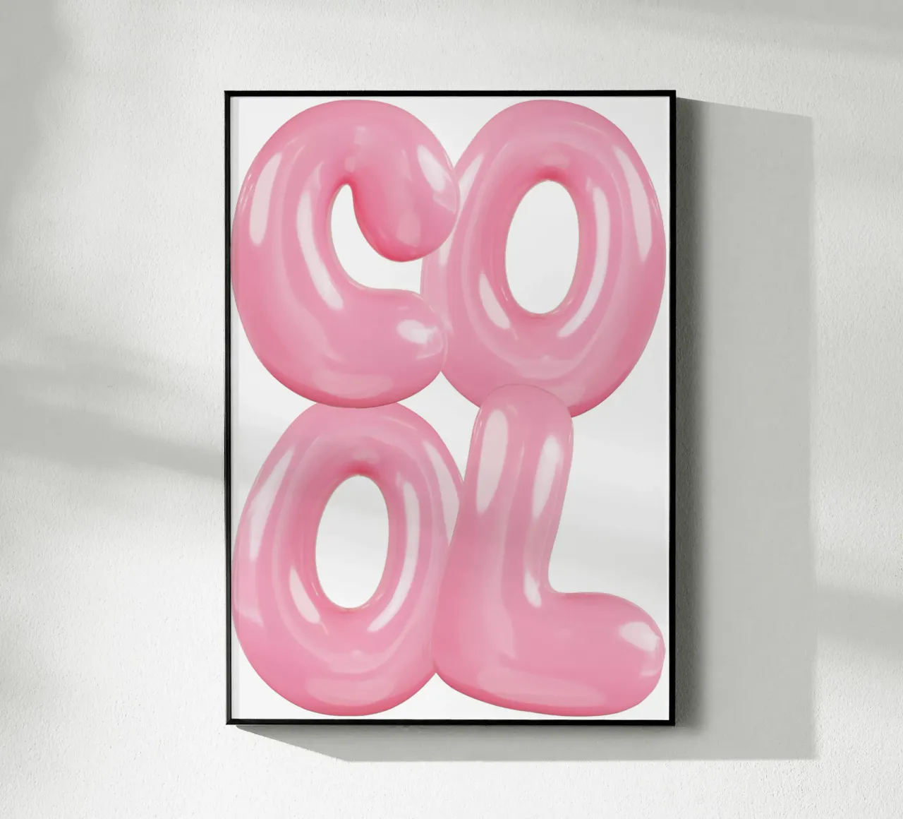COOL Statement Pink plexiglass da Yaso Design & Art