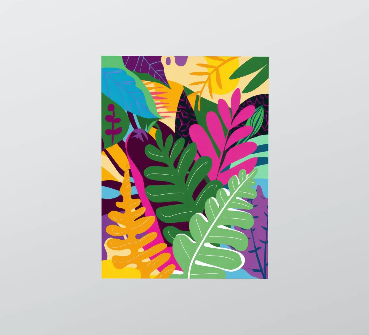 Vivid Jungle Escape sticker by Bring Haven