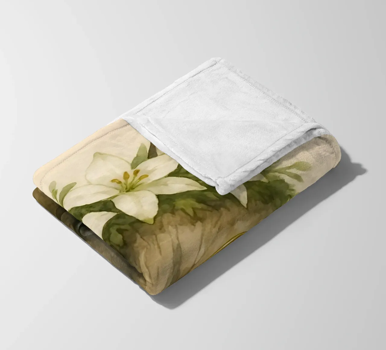 L'elegante fuorilegge: Iena con giglio coperta in pile da Graceful Desine