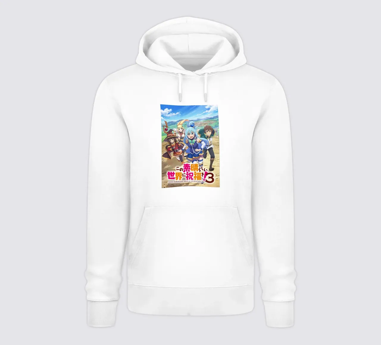 Kono Subarashii Sekai ni Shukufuku wo! 3 felpa con cappuccio da Steve shop
