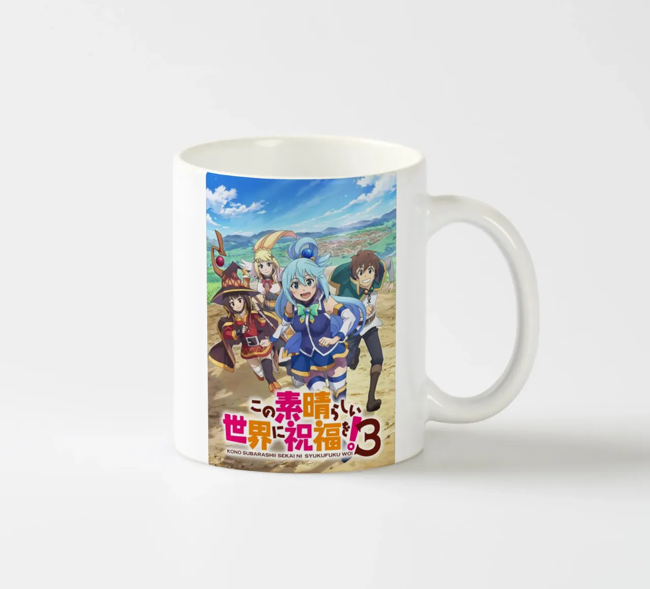 Kono Subarashii Sekai ni Shukufuku wo! 3 keramische mok van Steve shop