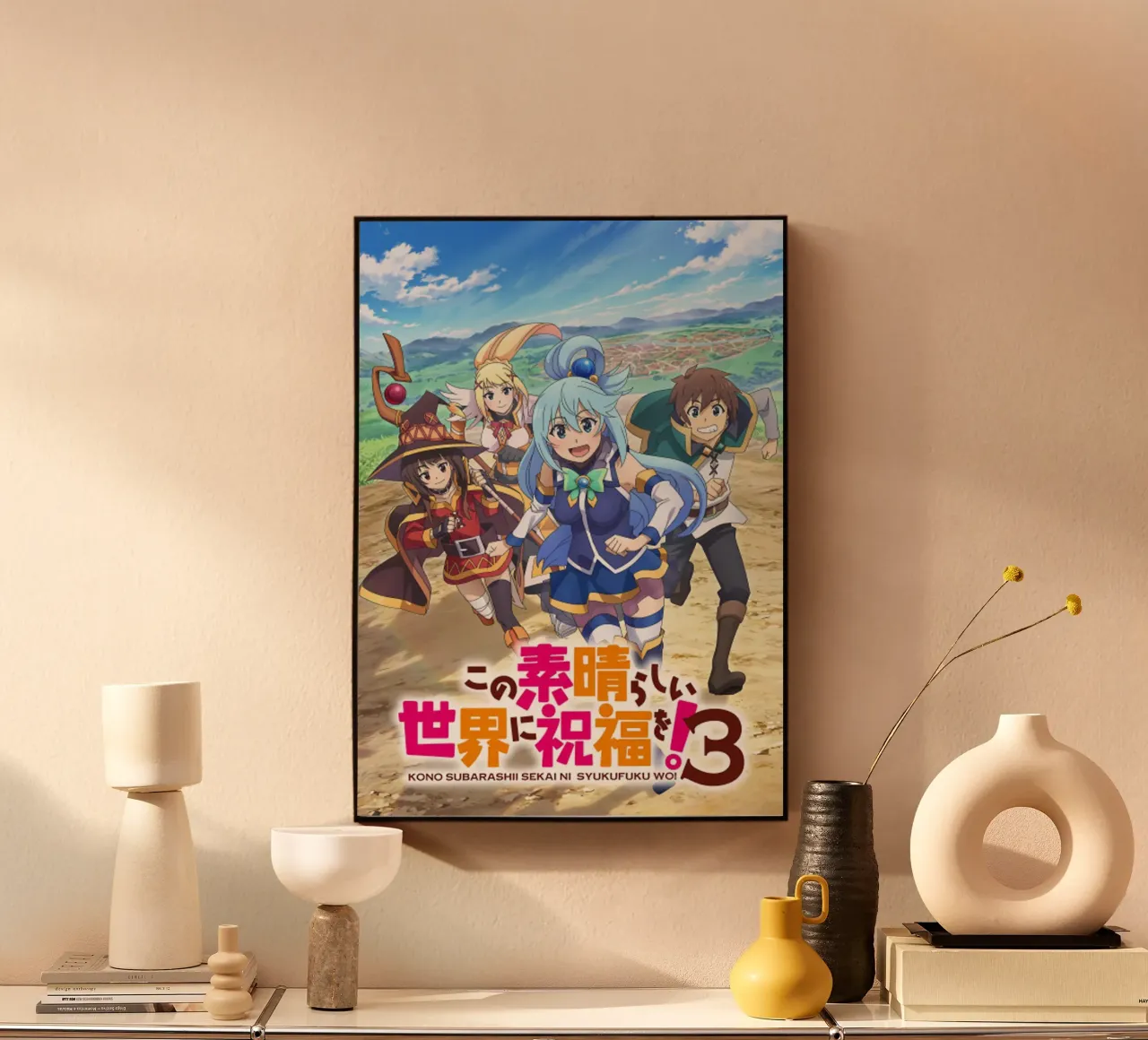 Kono Subarashii Sekai ni Shukufuku wo! 3 alluminio dibond da Steve shop