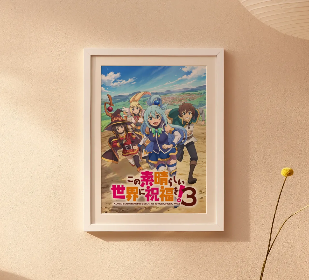 Kono Subarashii Sekai ni Shukufuku wo! 3 carta hahnemühle da Steve shop