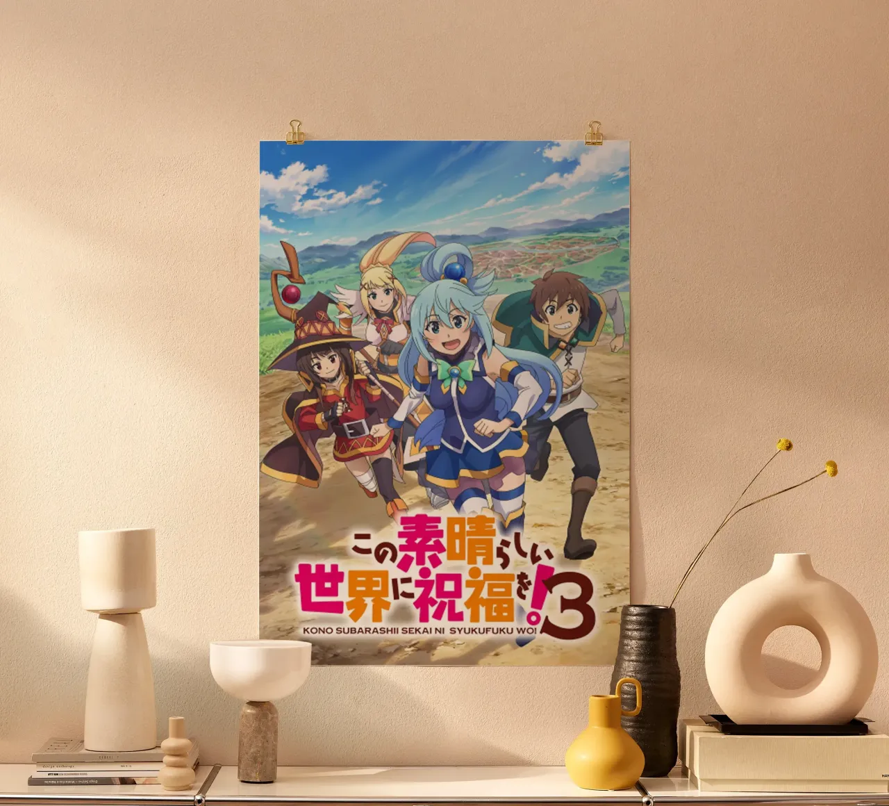 Kono Subarashii Sekai ni Shukufuku wo! 3 carta hahnemühle da Steve shop