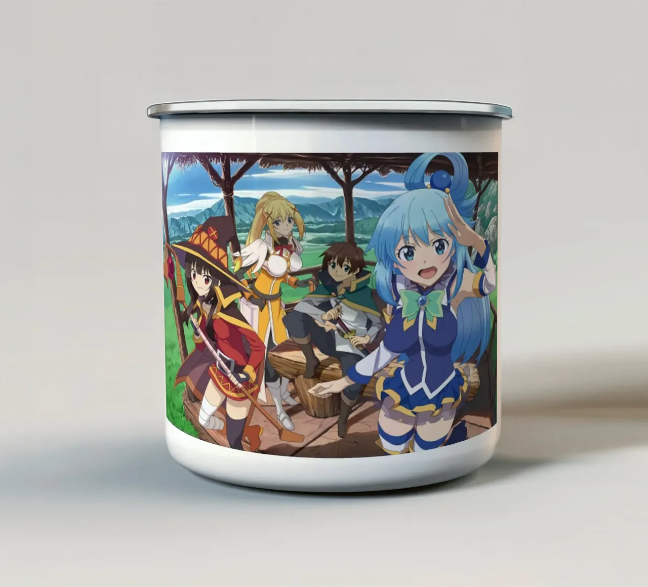 Kono Subarashii Sekai ni Shukufuku wo! 3 tazza in smalto da Steve shop