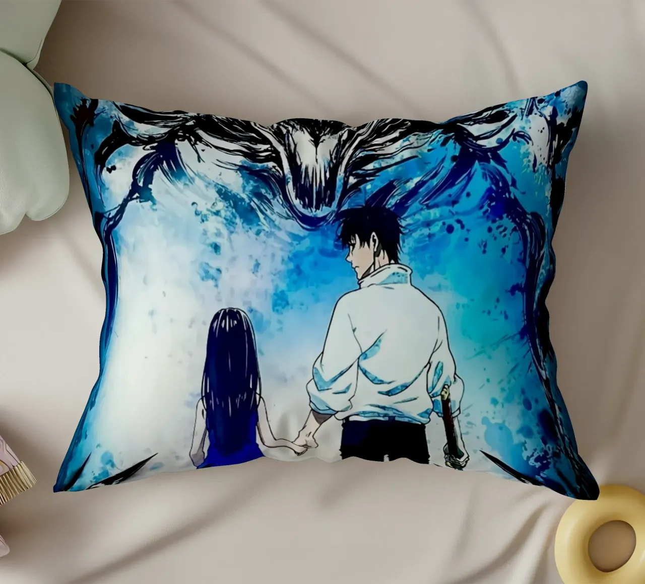 Yuta Okkotsu e Rika Jujutsu Kaisen cuscino da Steve shop