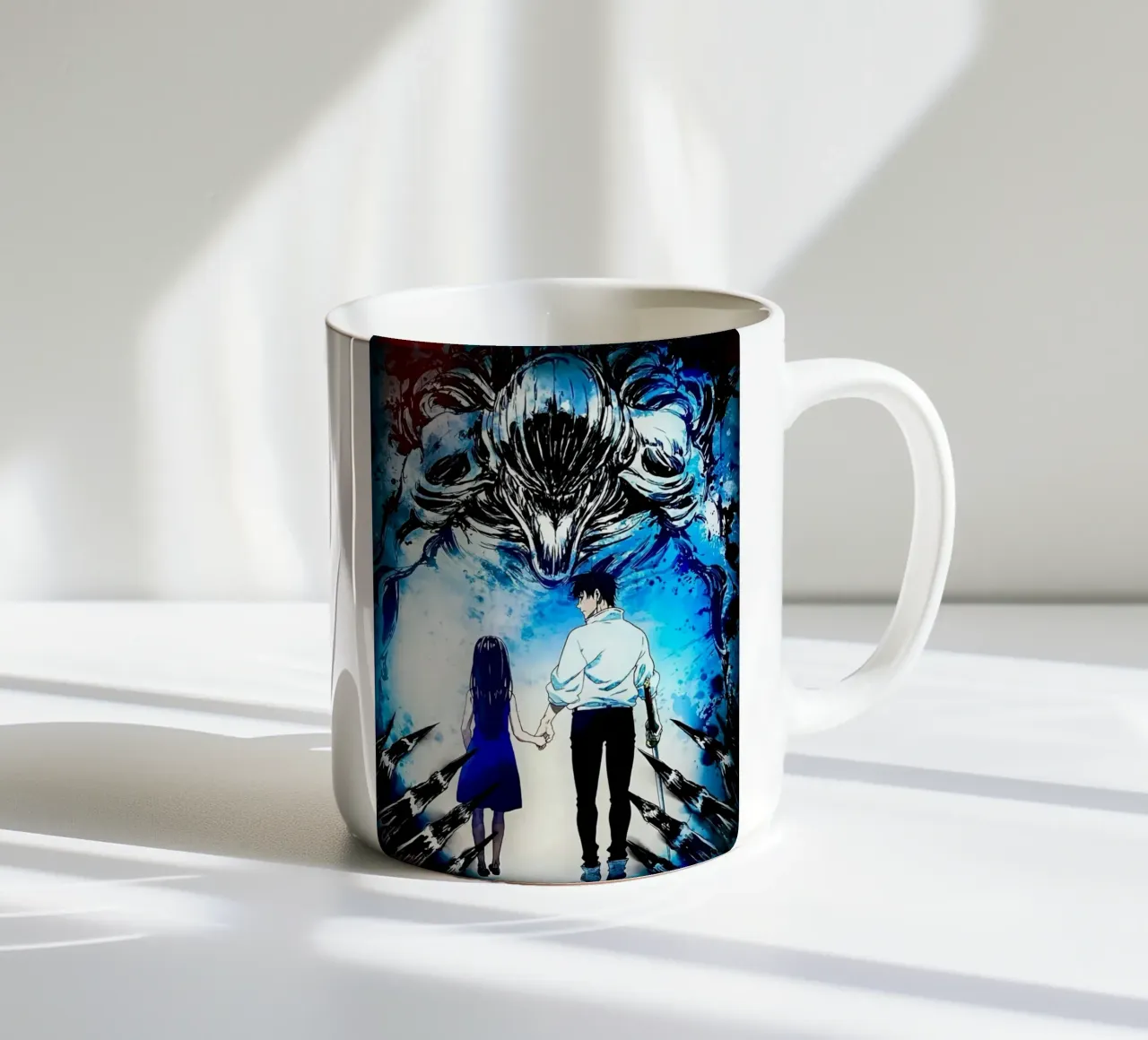 Yuta Okkotsu e Rika Jujutsu Kaisen tazza in ceramica da Steve shop