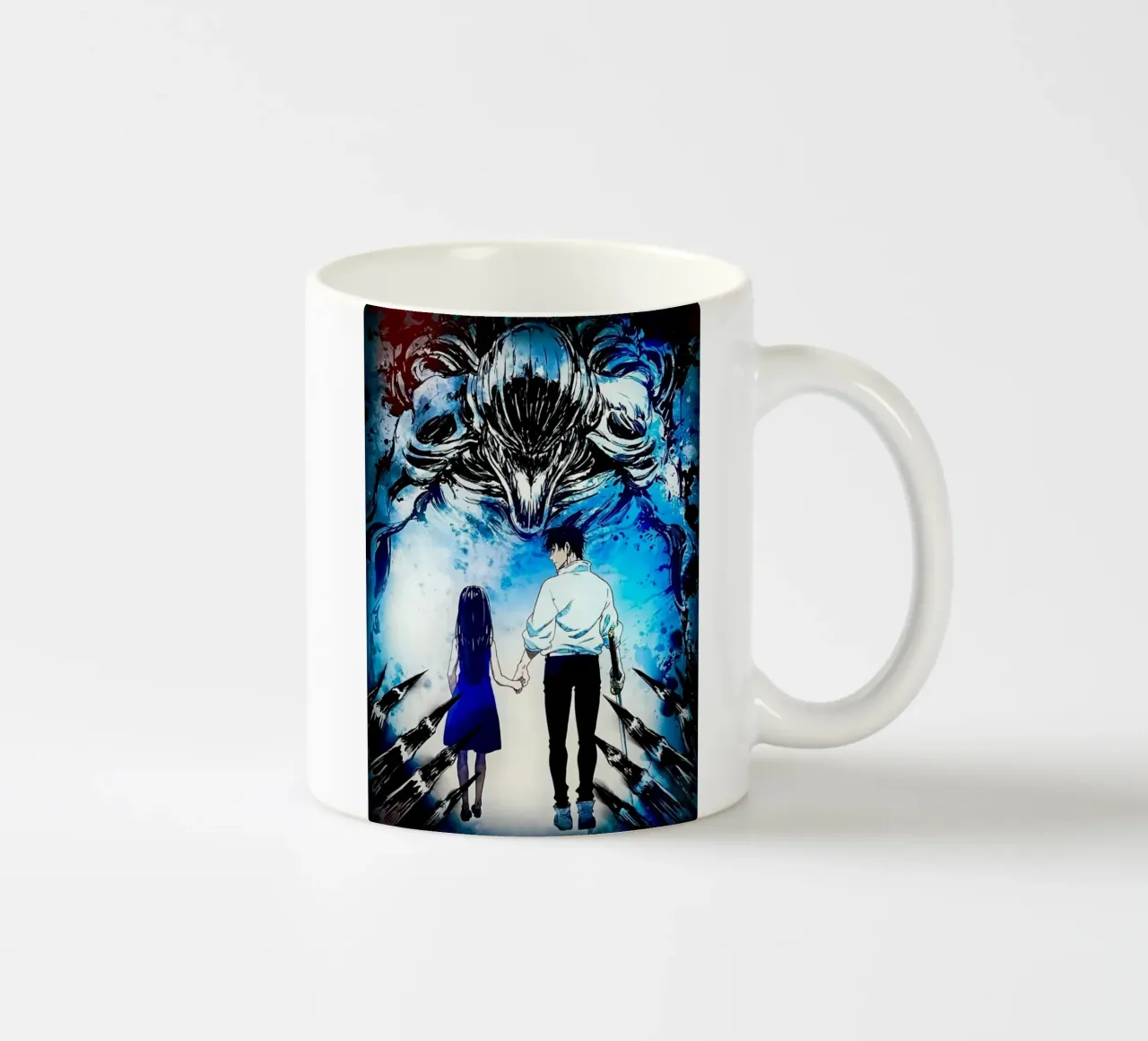 Yuta Okkotsu e Rika Jujutsu Kaisen tazza in ceramica da Steve shop