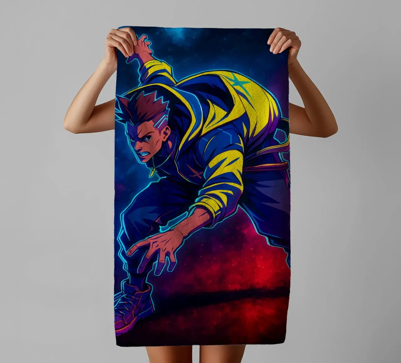 Soul Of Cyberpunk Edgerunners David Martinez asciugamano da bagno da DGSoulheroes