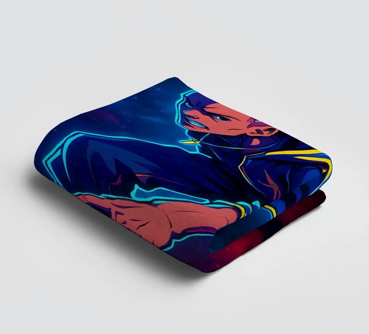 Soul Of Cyberpunk Edgerunners David Martinez asciugamano da bagno da DGSoulheroes
