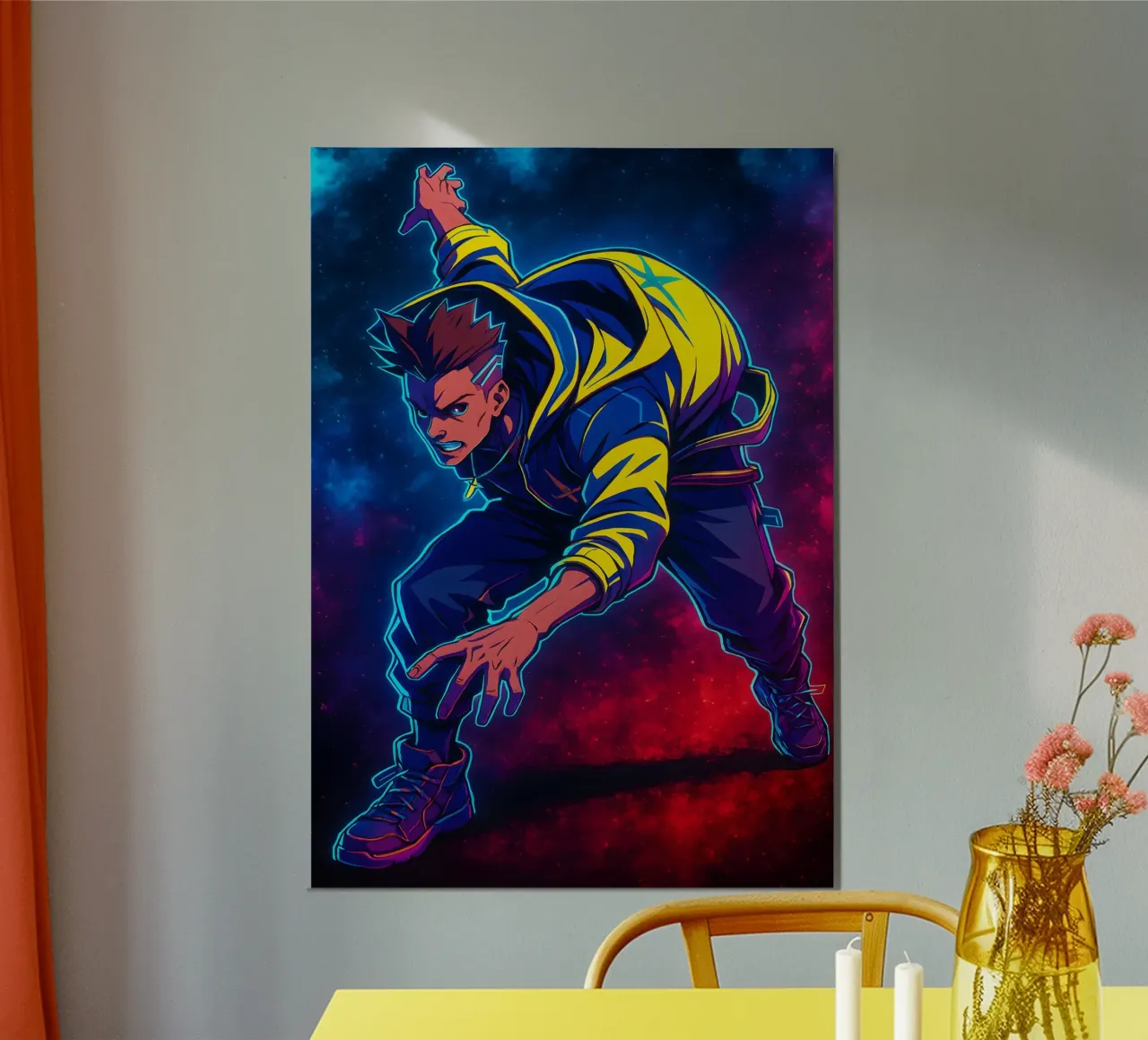Soul Of Cyberpunk Edgerunners David Martinez alluminio dibond da DGSoulheroes