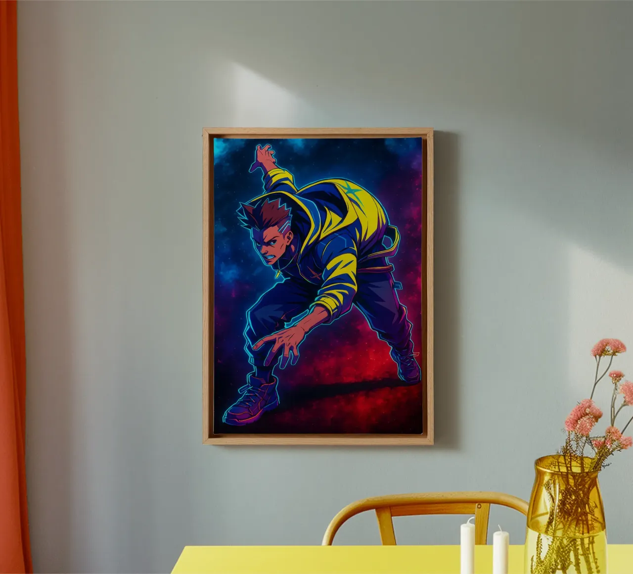 Soul Of Cyberpunk Edgerunners David Martinez Leinwand von DGSoulheroes